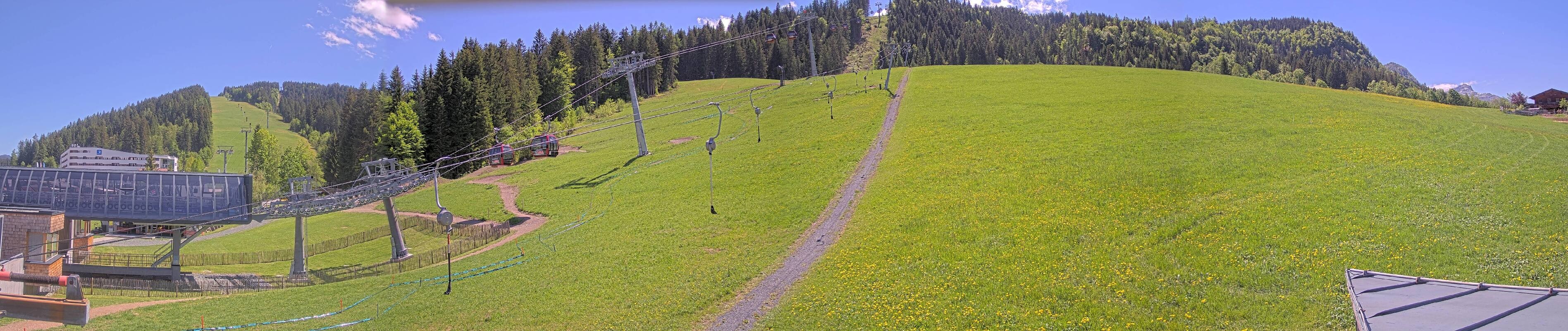 Archived image Webcam Base station of Fieberbrunn