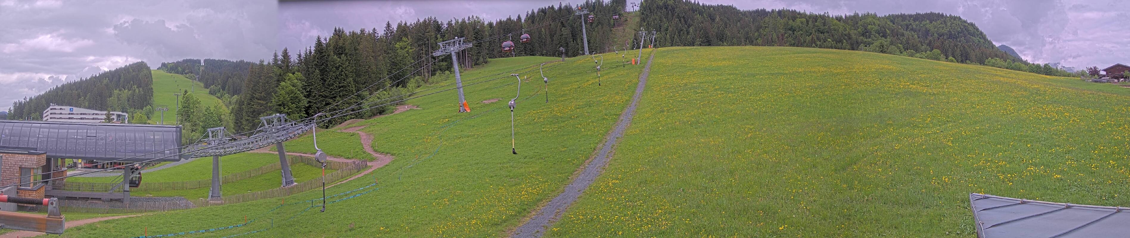 Archived image Webcam Base station of Fieberbrunn