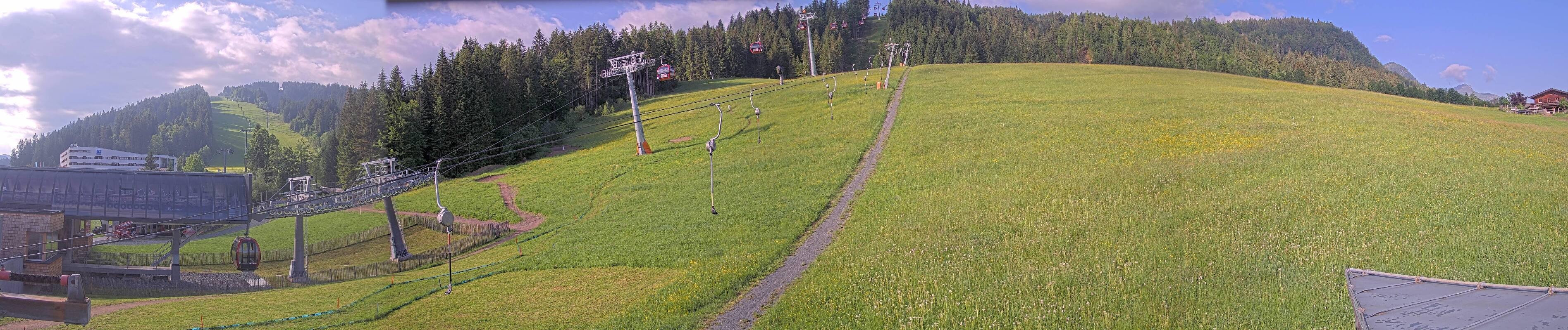 Archived image Webcam Base station of Fieberbrunn