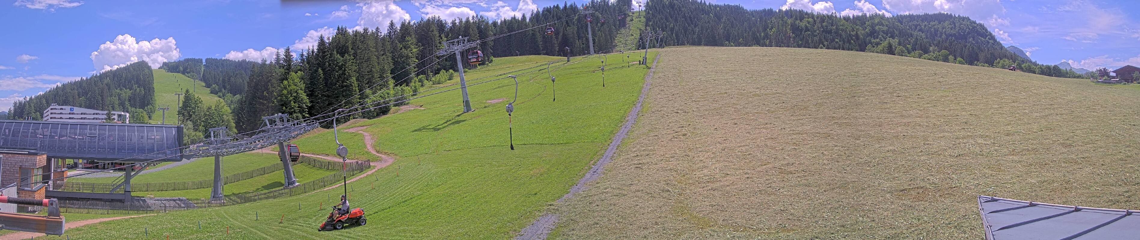 Archived image Webcam Base station of Fieberbrunn