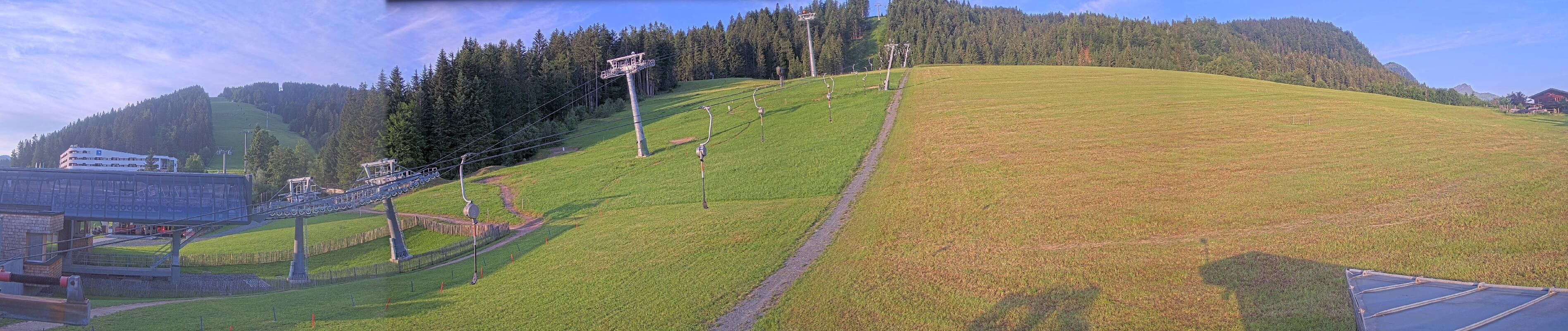 Archived image Webcam Base station of Fieberbrunn