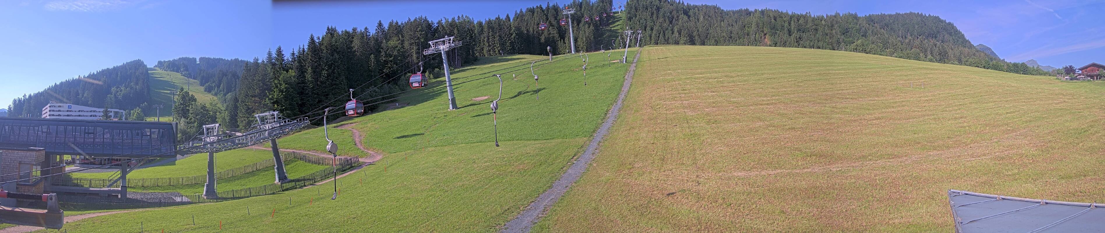 Archived image Webcam Base station of Fieberbrunn