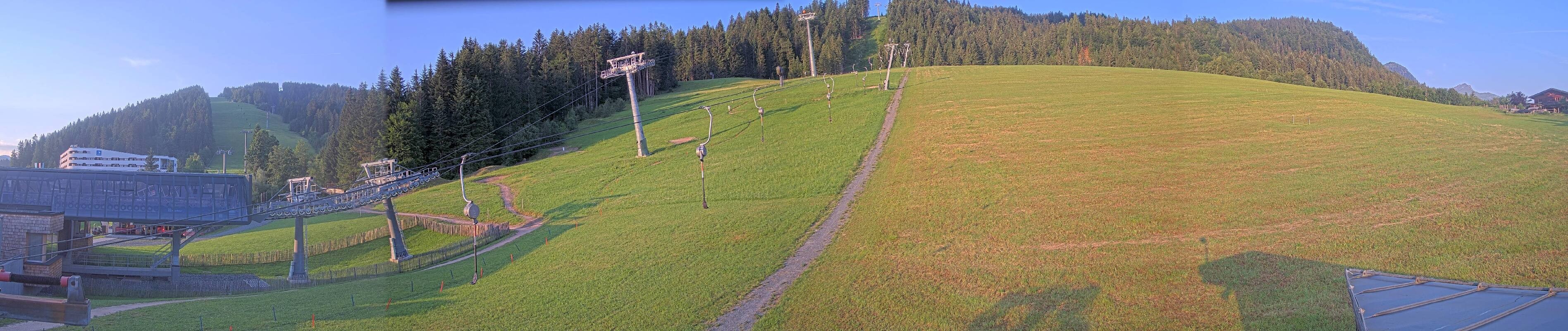 Archived image Webcam Base station of Fieberbrunn