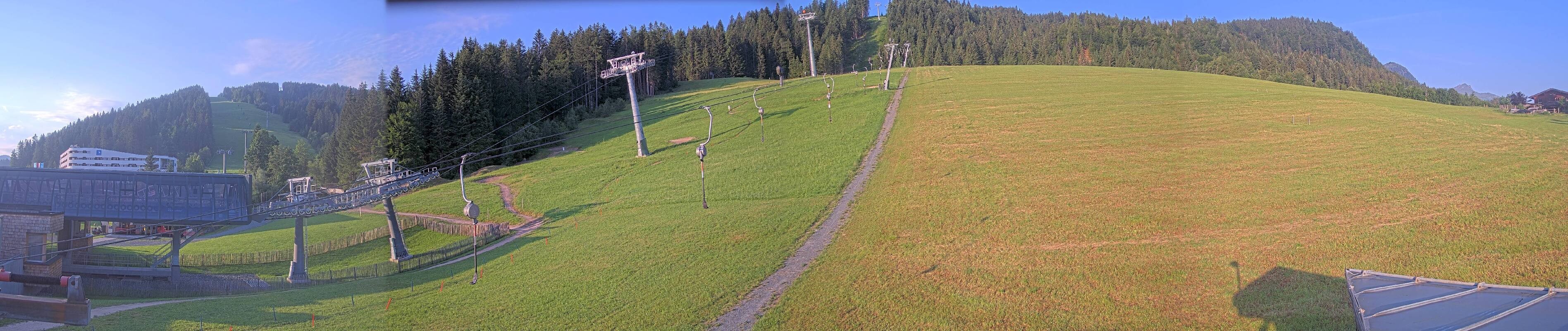 Archived image Webcam Base station of Fieberbrunn