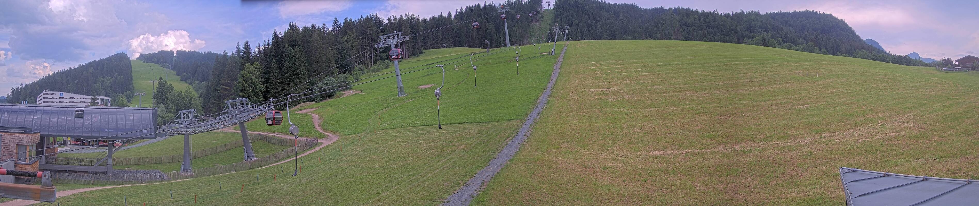 Archived image Webcam Base station of Fieberbrunn