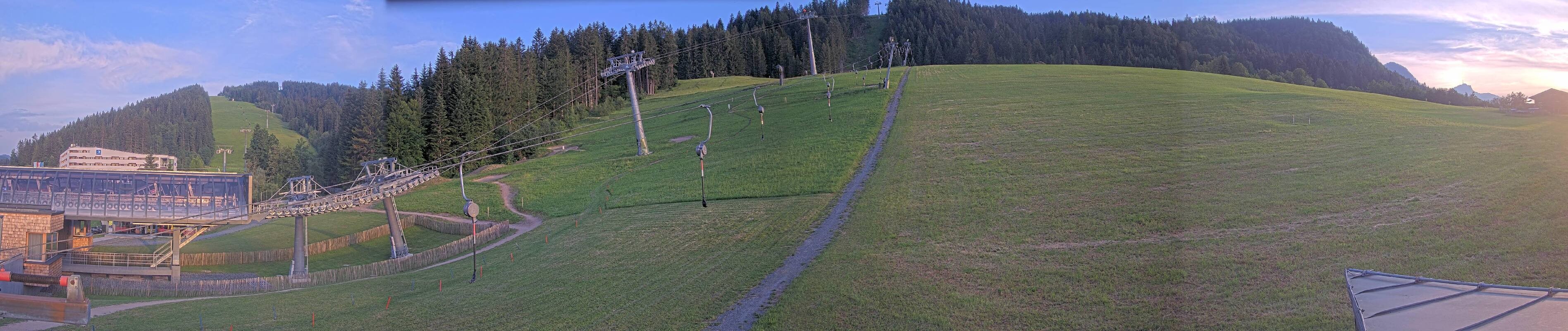 Archived image Webcam Base station of Fieberbrunn