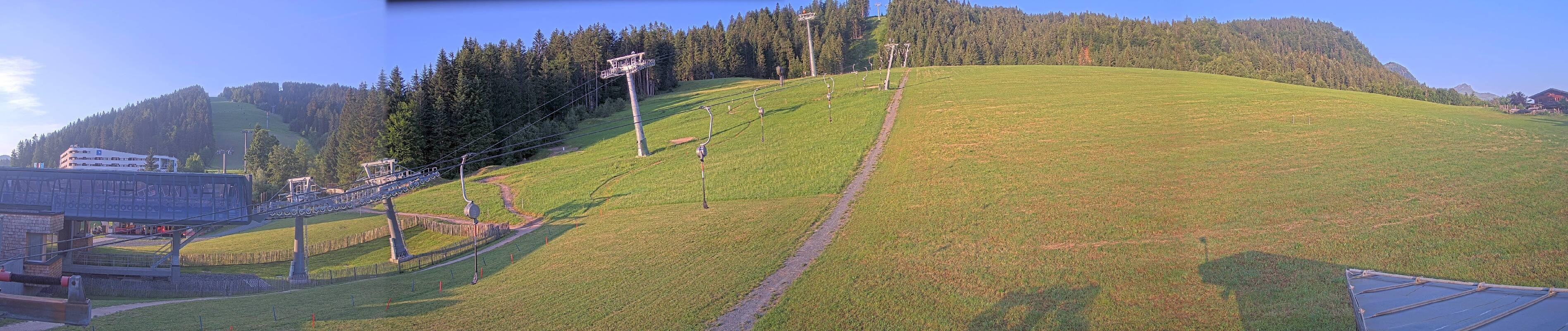 Archived image Webcam Base station of Fieberbrunn