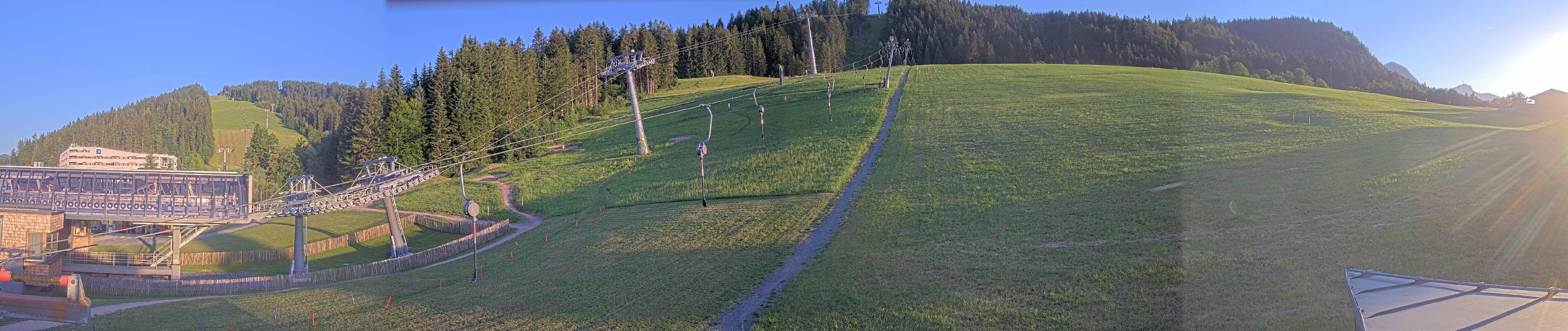 Archived image Webcam Base station of Fieberbrunn