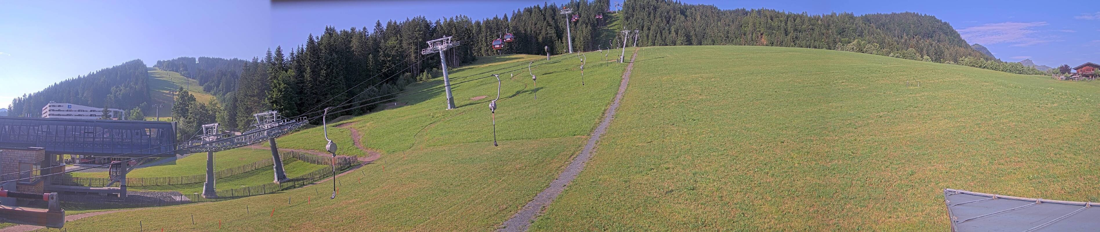Archived image Webcam Base station of Fieberbrunn