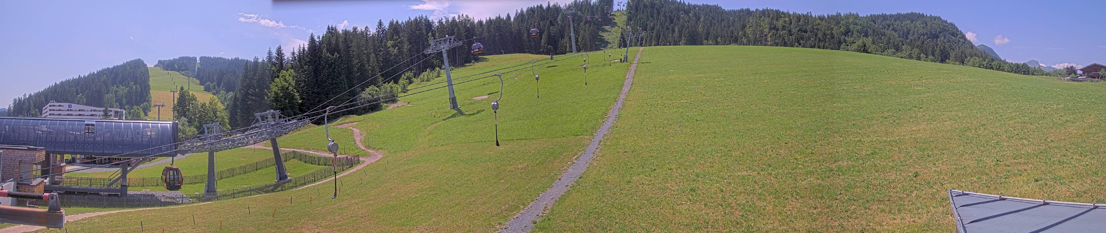 Archived image Webcam Base station of Fieberbrunn