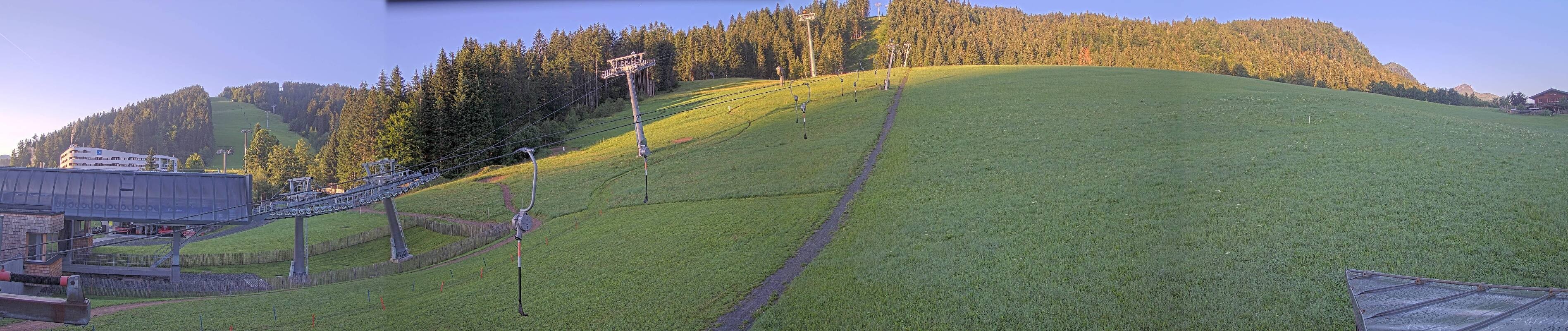 Archived image Webcam Base station of Fieberbrunn