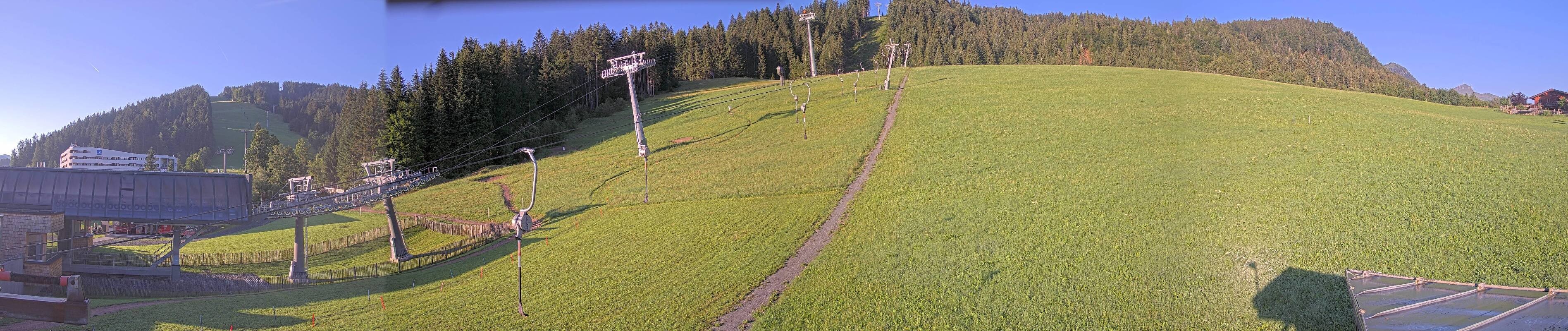 Archived image Webcam Base station of Fieberbrunn
