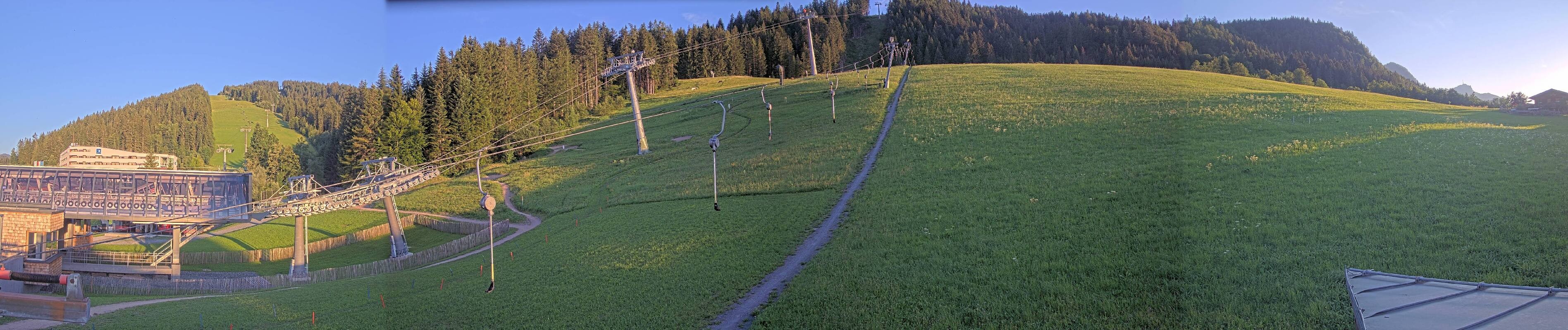 Archived image Webcam Base station of Fieberbrunn