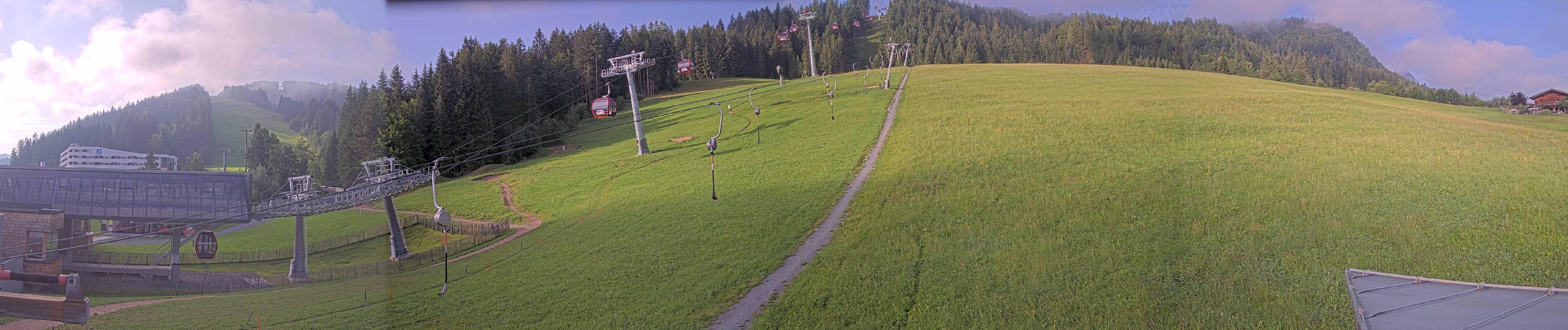 Archived image Webcam Base station of Fieberbrunn