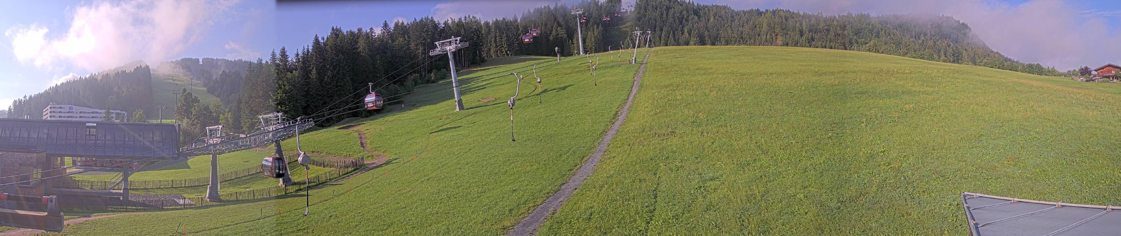 Archived image Webcam Base station of Fieberbrunn