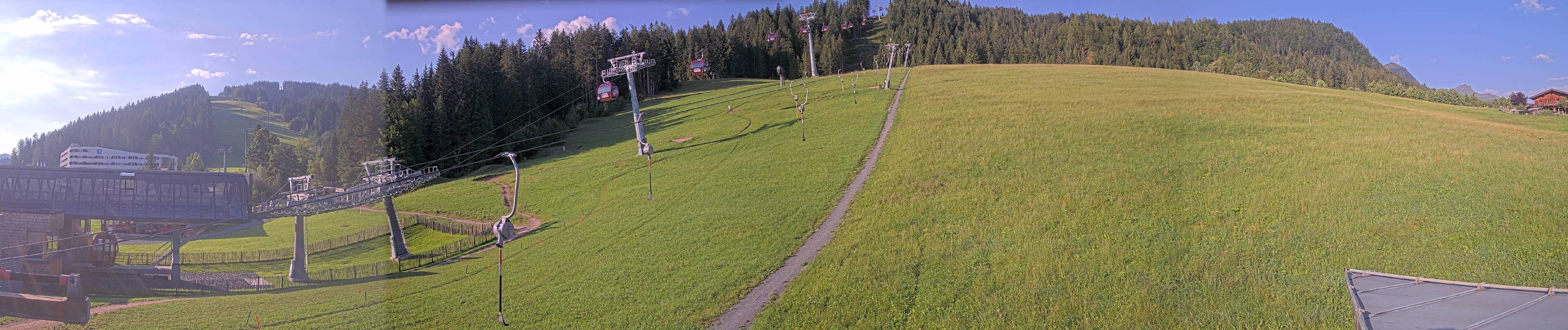 Archived image Webcam Base station of Fieberbrunn