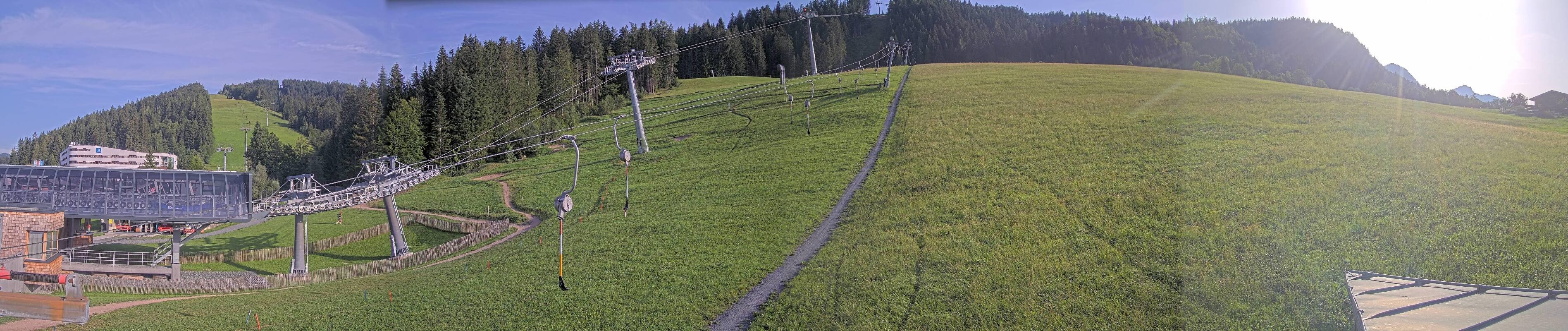 Archived image Webcam Base station of Fieberbrunn