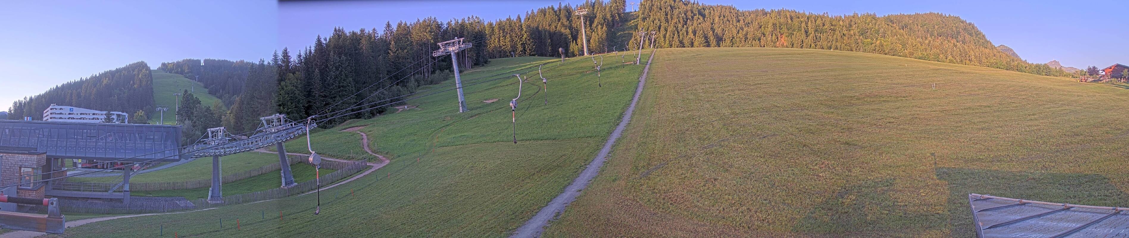 Archived image Webcam Base station of Fieberbrunn