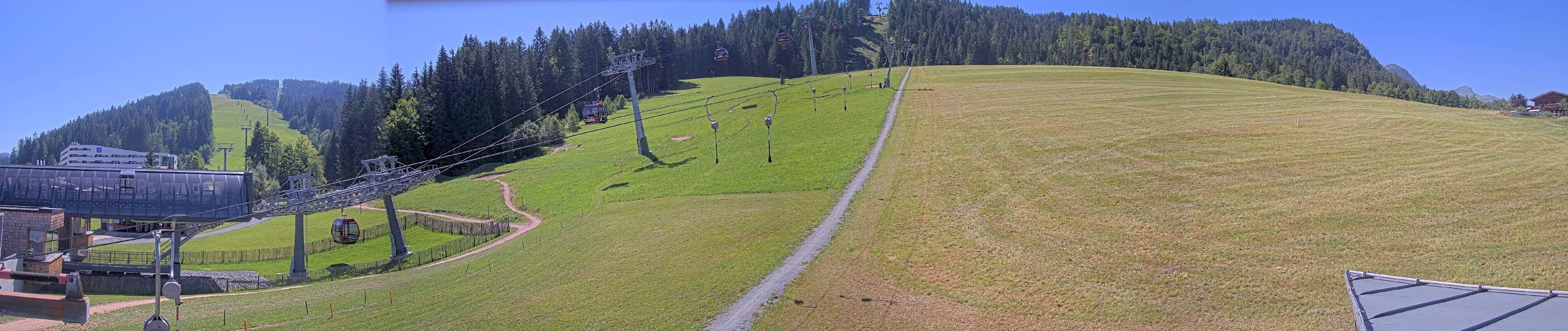 Archived image Webcam Base station of Fieberbrunn