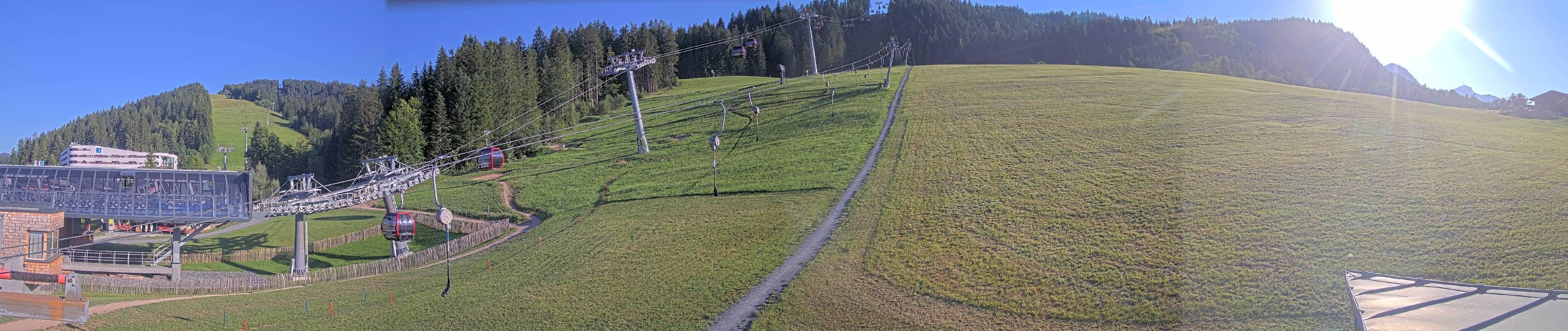 Archived image Webcam Base station of Fieberbrunn