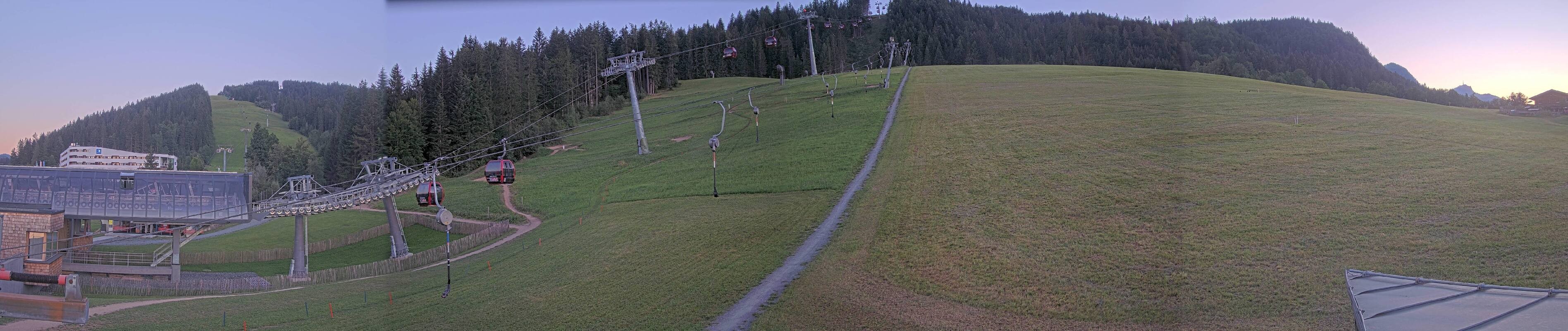 Archived image Webcam Base station of Fieberbrunn