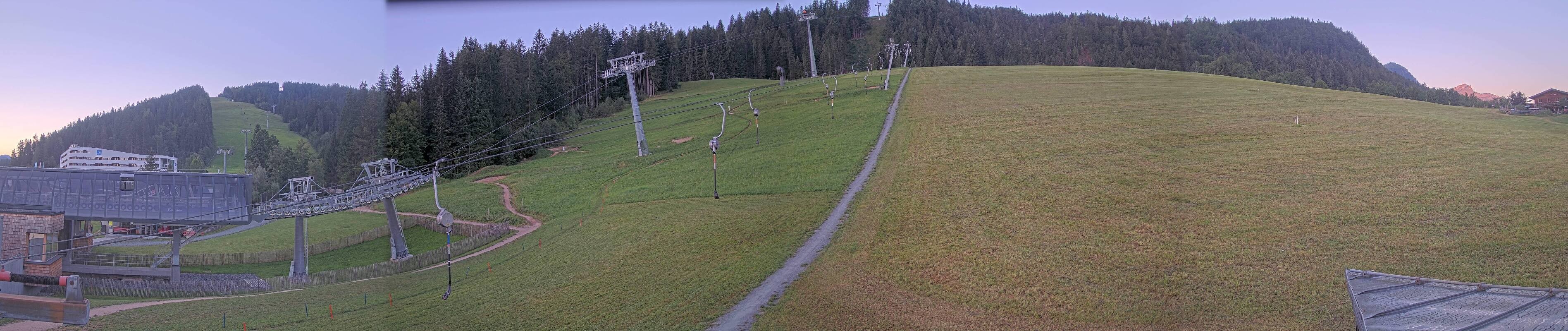 Archived image Webcam Base station of Fieberbrunn