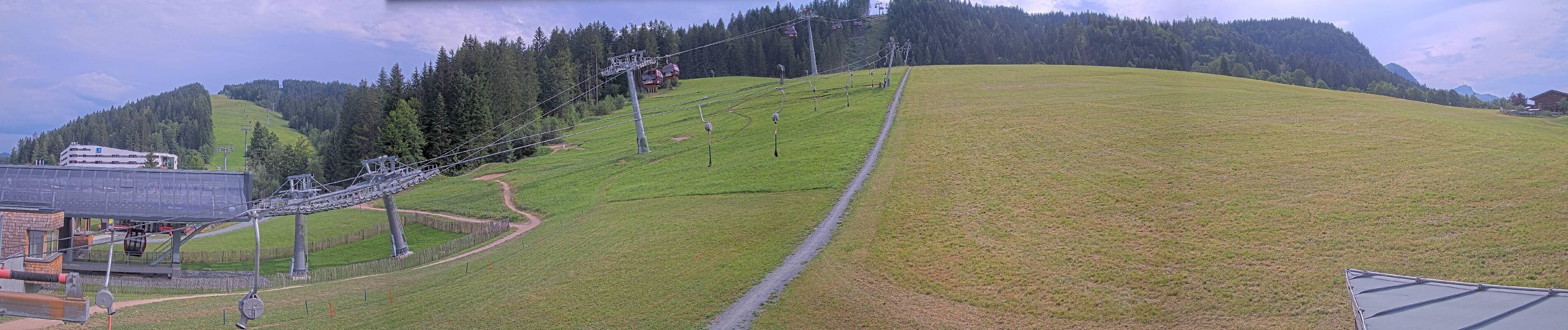 Archived image Webcam Base station of Fieberbrunn