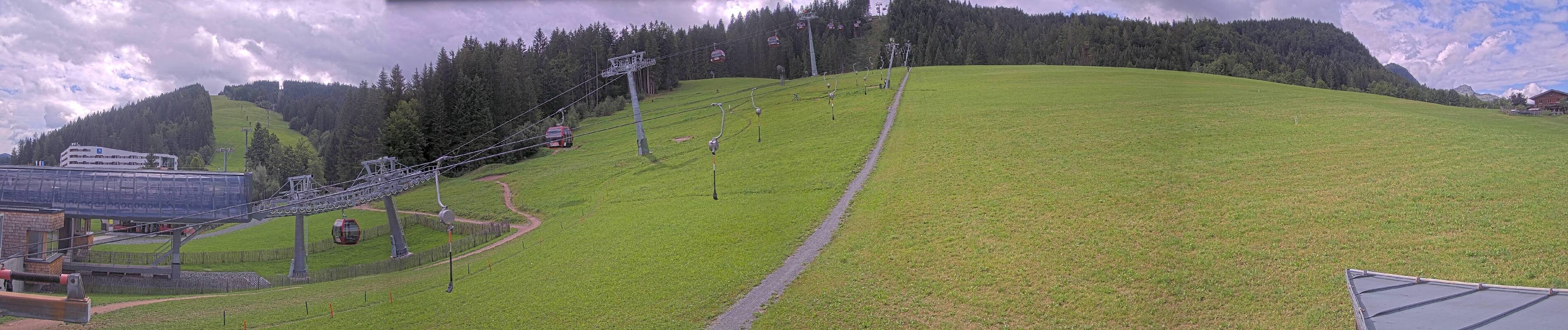 Archived image Webcam Base station of Fieberbrunn