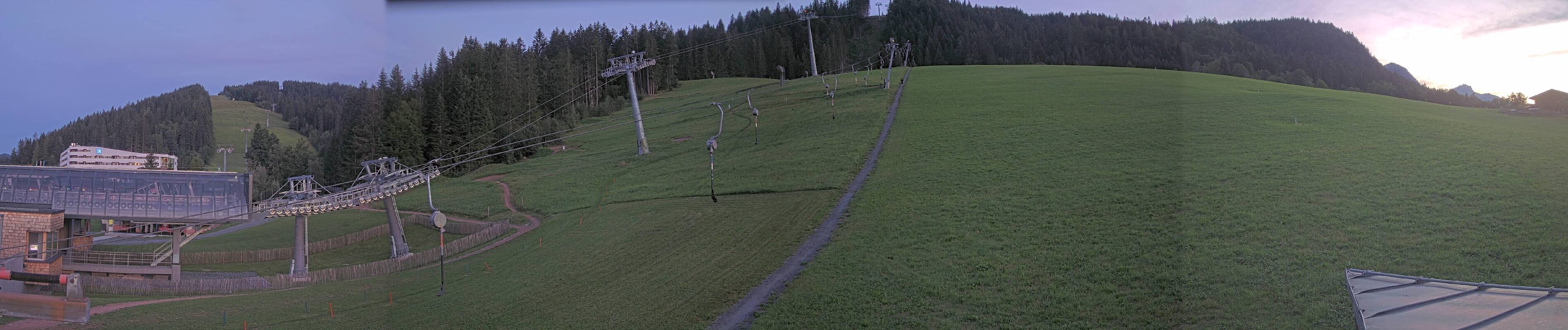 Archived image Webcam Base station of Fieberbrunn