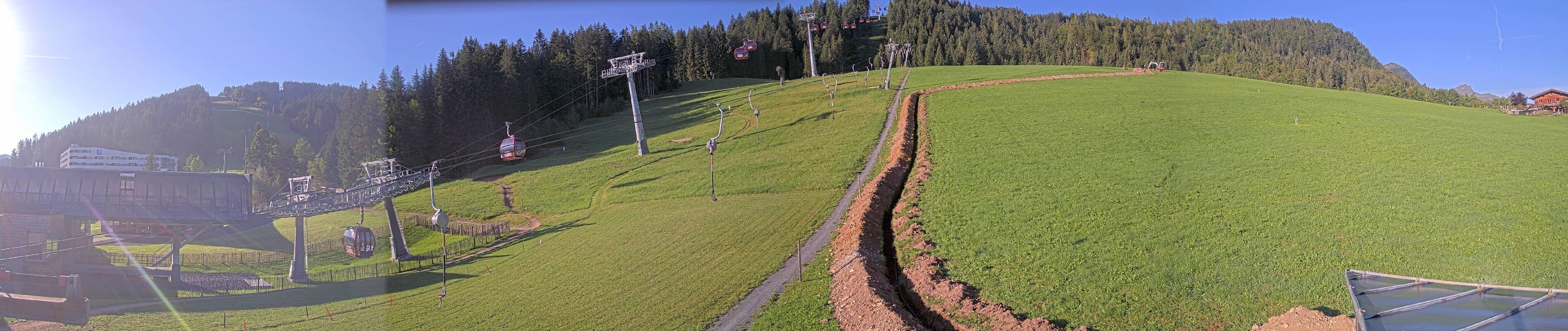 Archiv Foto Webcam Talstation in Fieberbrunn