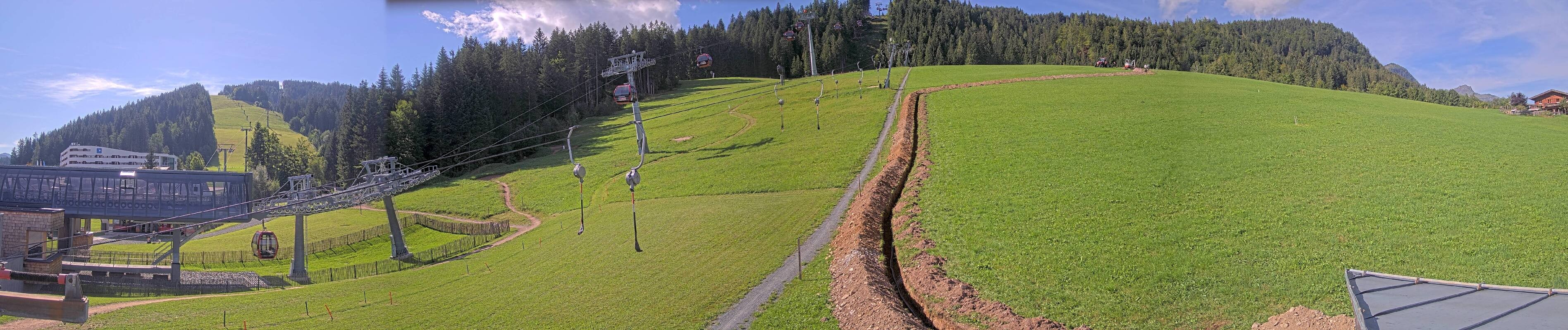 Archiv Foto Webcam Talstation in Fieberbrunn