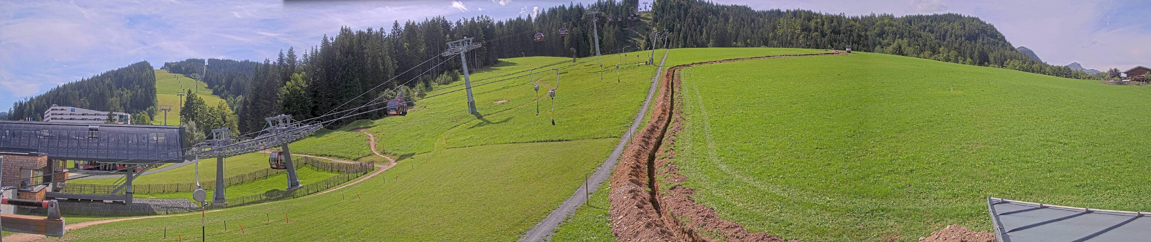 Archiv Foto Webcam Talstation in Fieberbrunn
