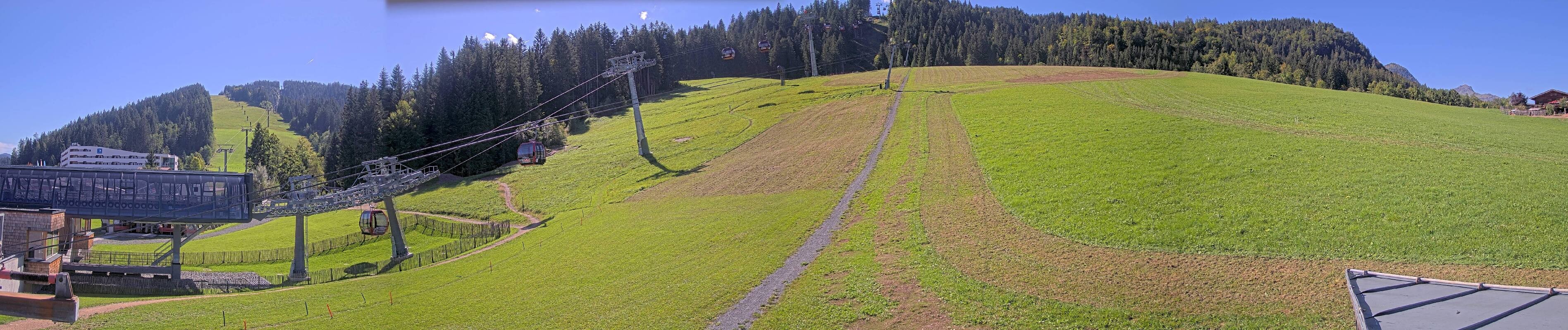 Archived image Webcam Base station of Fieberbrunn