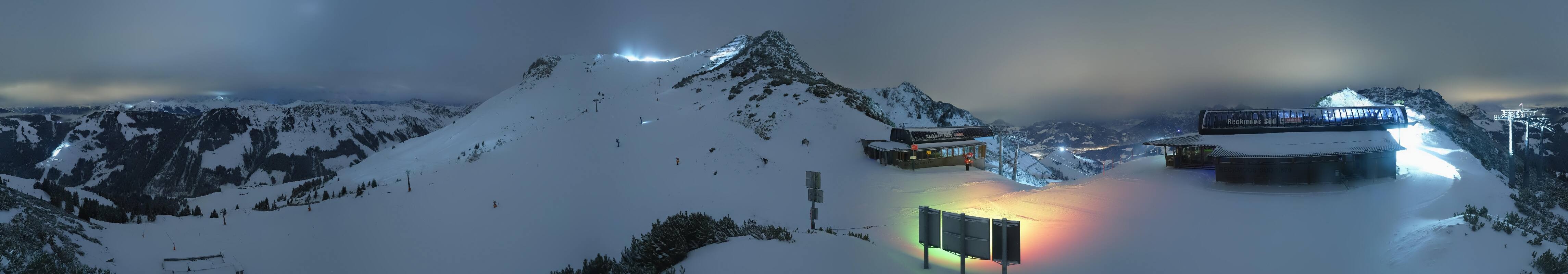 Archiv Foto Webcam Bergstation des Reckmoos-Sessellifts