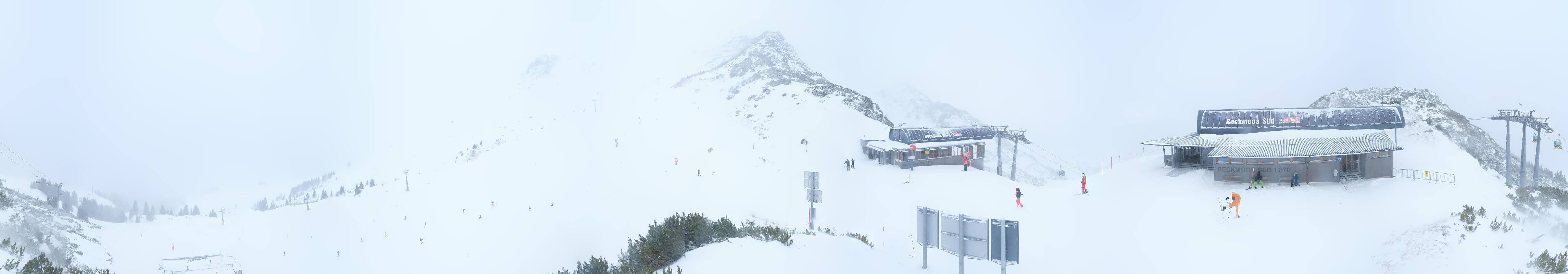 Archived image Webcam Top station Reckmoos lift