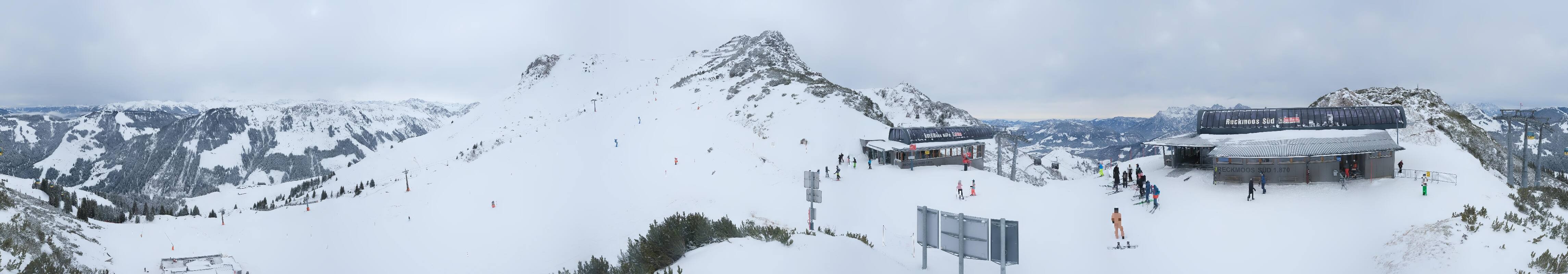 Archived image Webcam Top station Reckmoos lift