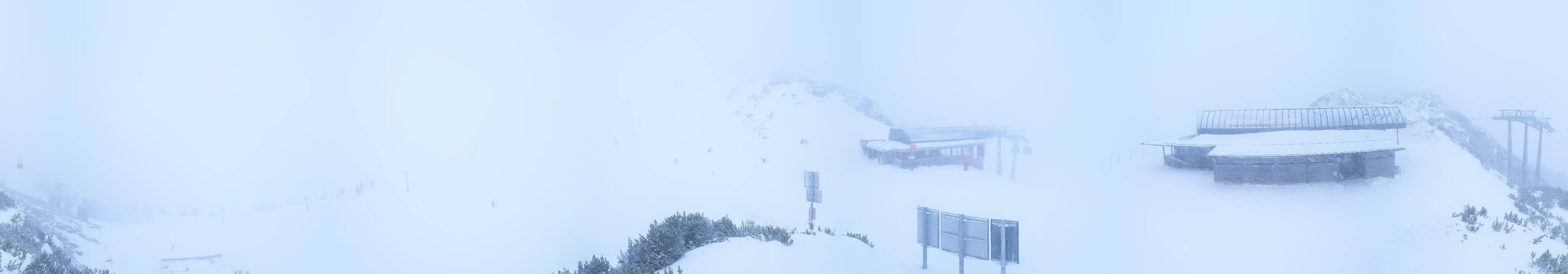 Archiv Foto Webcam Bergstation des Reckmoos-Sessellifts