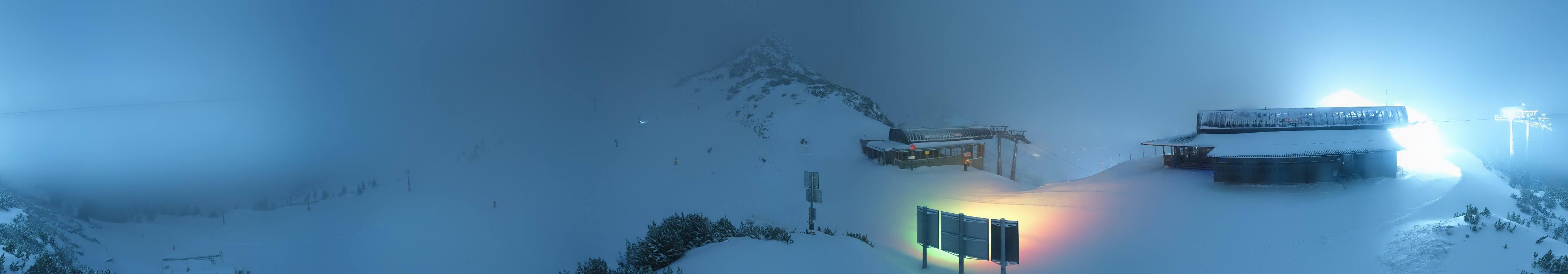 Archiv Foto Webcam Bergstation des Reckmoos-Sessellifts