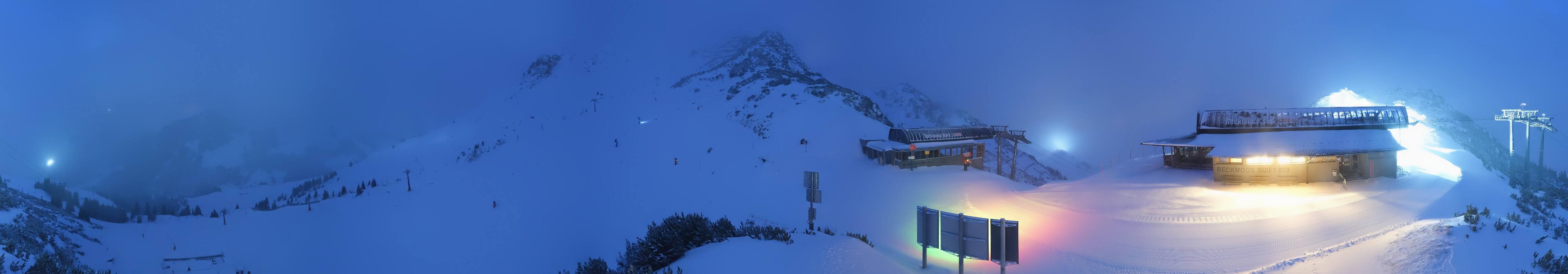 Archiv Foto Webcam Bergstation des Reckmoos-Sessellifts