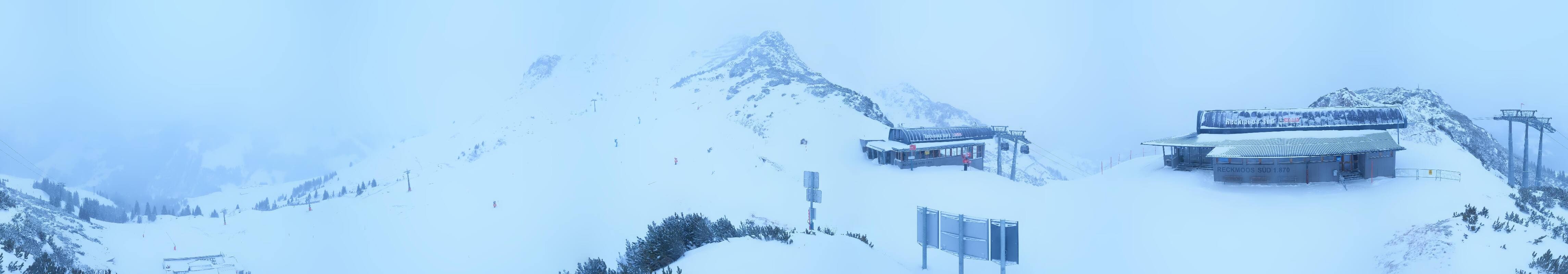 Archiv Foto Webcam Bergstation des Reckmoos-Sessellifts