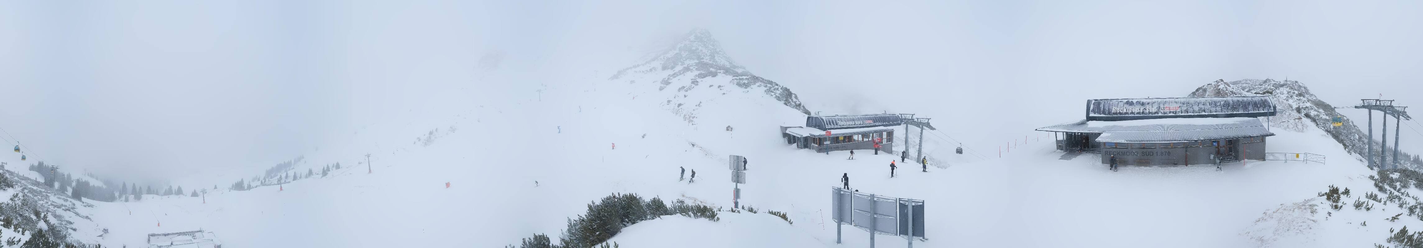 Archiv Foto Webcam Bergstation des Reckmoos-Sessellifts