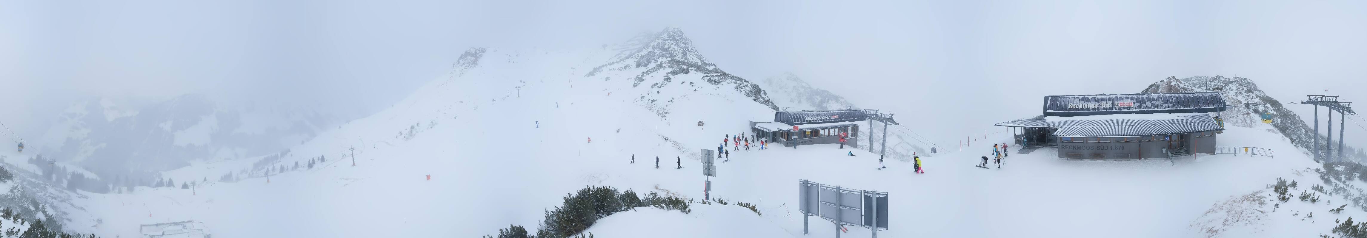 Archiv Foto Webcam Bergstation des Reckmoos-Sessellifts