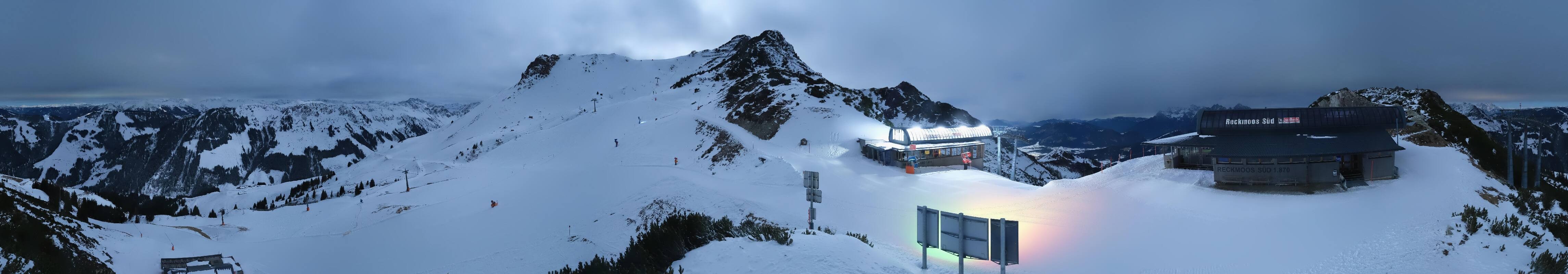 Archived image Webcam Top station Reckmoos lift