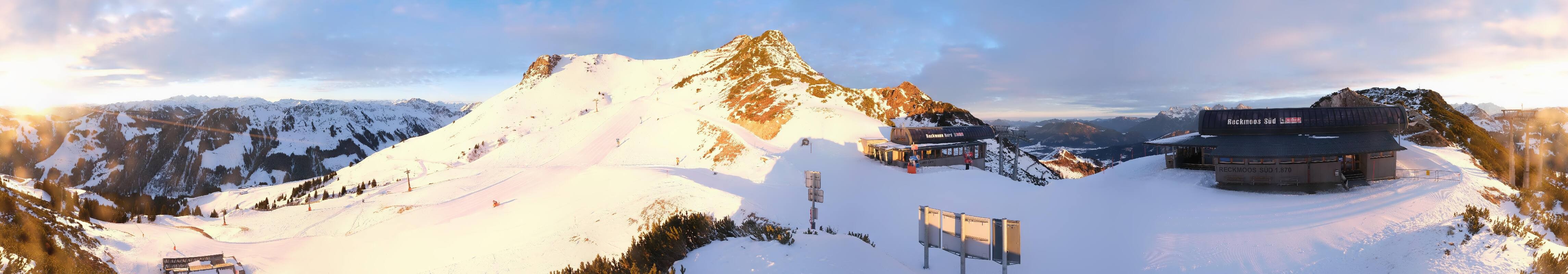 Archived image Webcam Top station Reckmoos lift