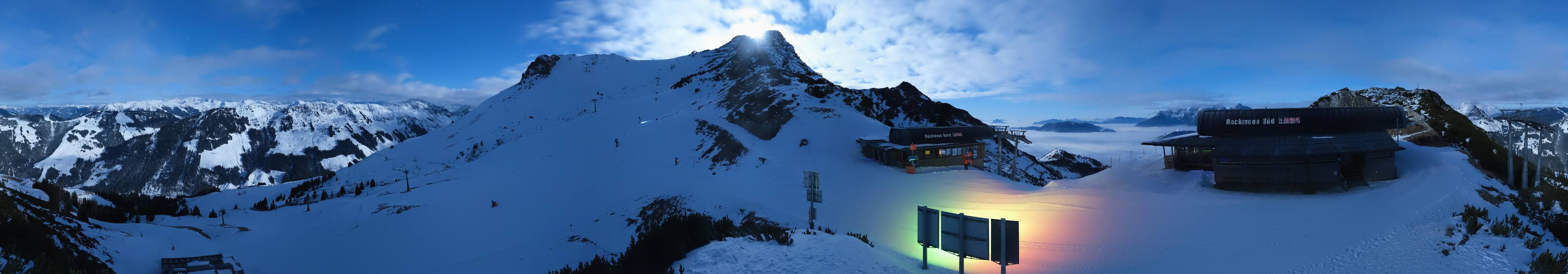 Archiv Foto Webcam Bergstation des Reckmoos-Sessellifts