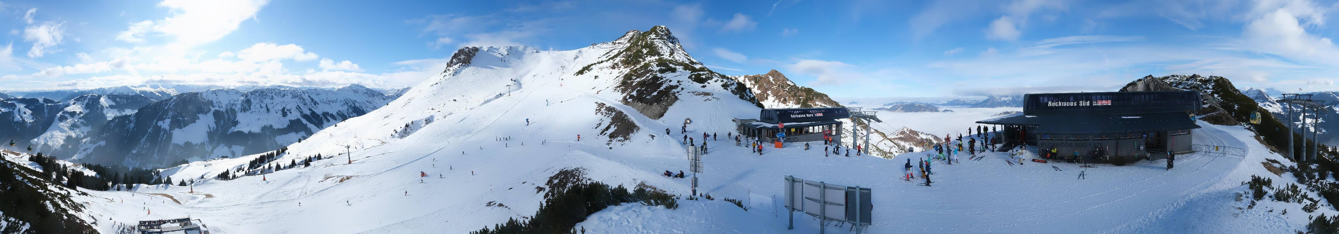 Archiv Foto Webcam Bergstation des Reckmoos-Sessellifts