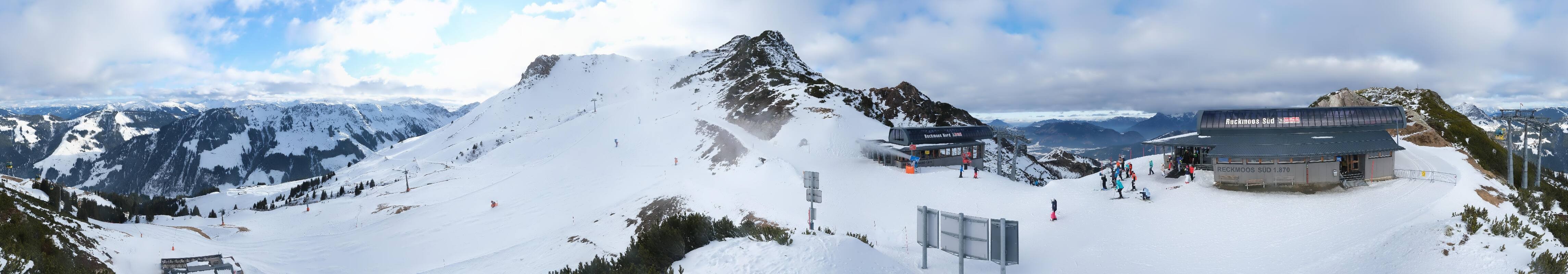 Archiv Foto Webcam Bergstation des Reckmoos-Sessellifts