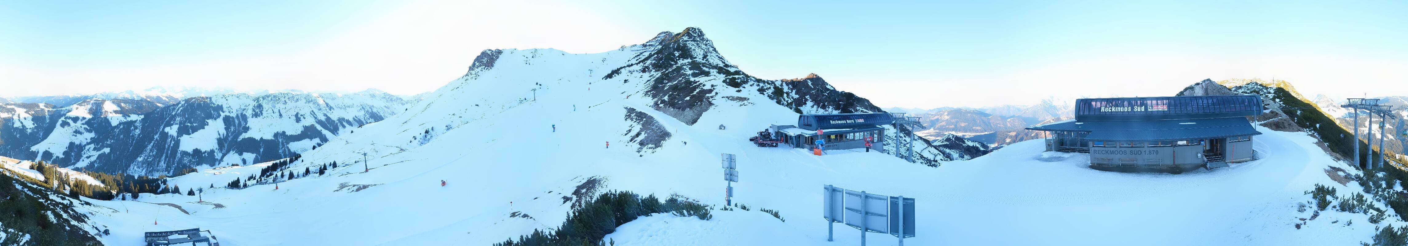 Archived image Webcam Top station Reckmoos lift