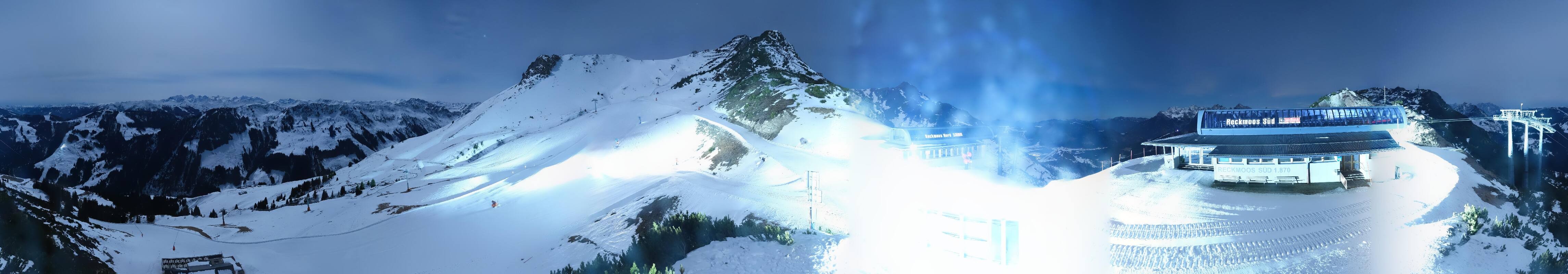 Archiv Foto Webcam Bergstation des Reckmoos-Sessellifts