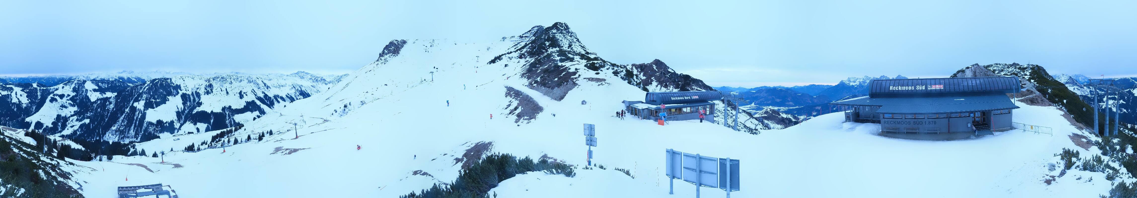 Archived image Webcam Top station Reckmoos lift